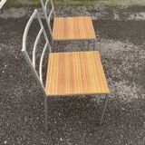 Set of 2 Calligaris chairs