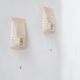 Pair of Mid-Century Italian Golden Wall Lights