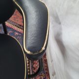 Metal and skai hairdresser's armchair 60s