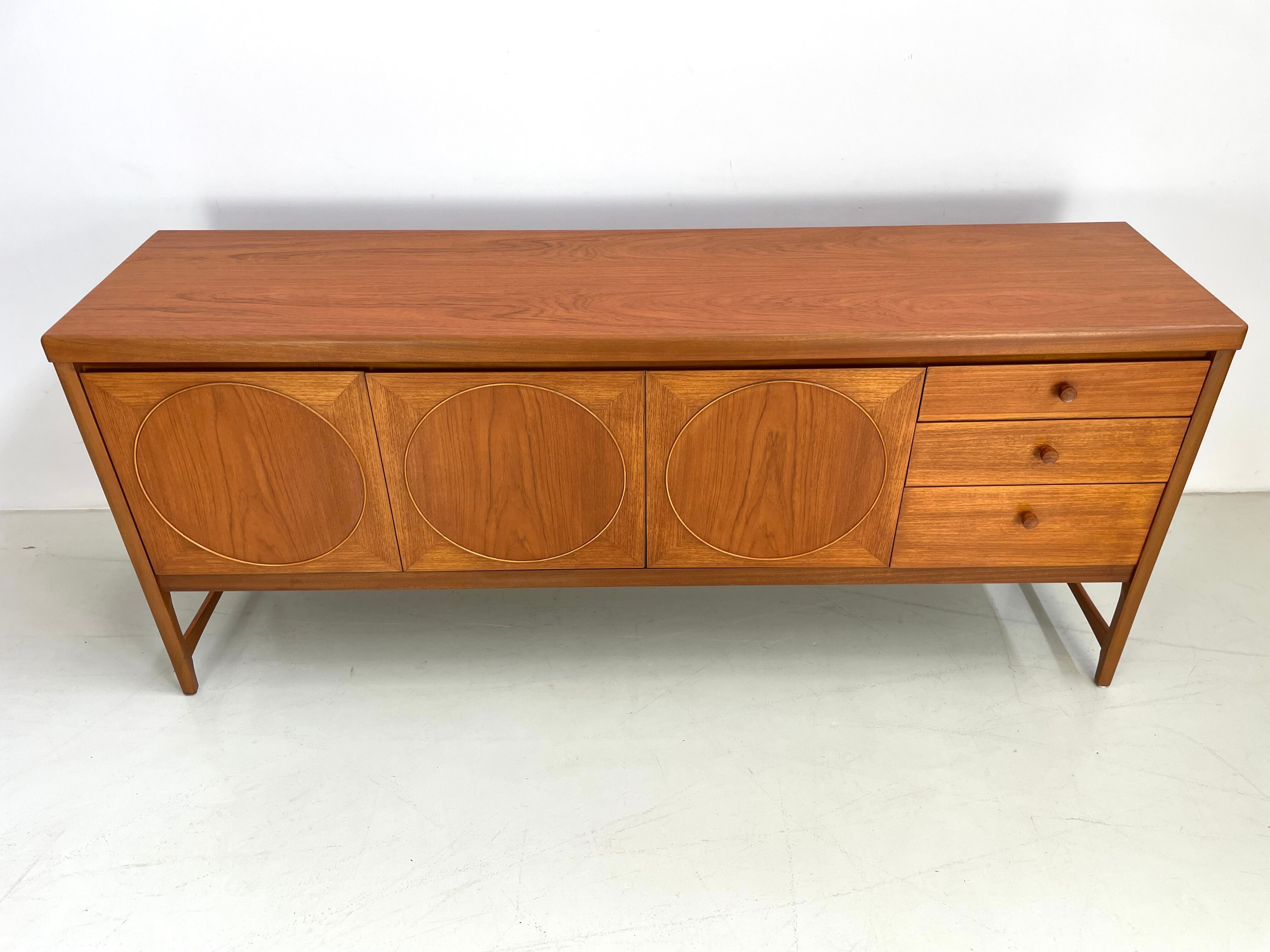 Vintage Nathan Circle sideboard 1960's