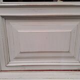 Bookcase in patinated oak