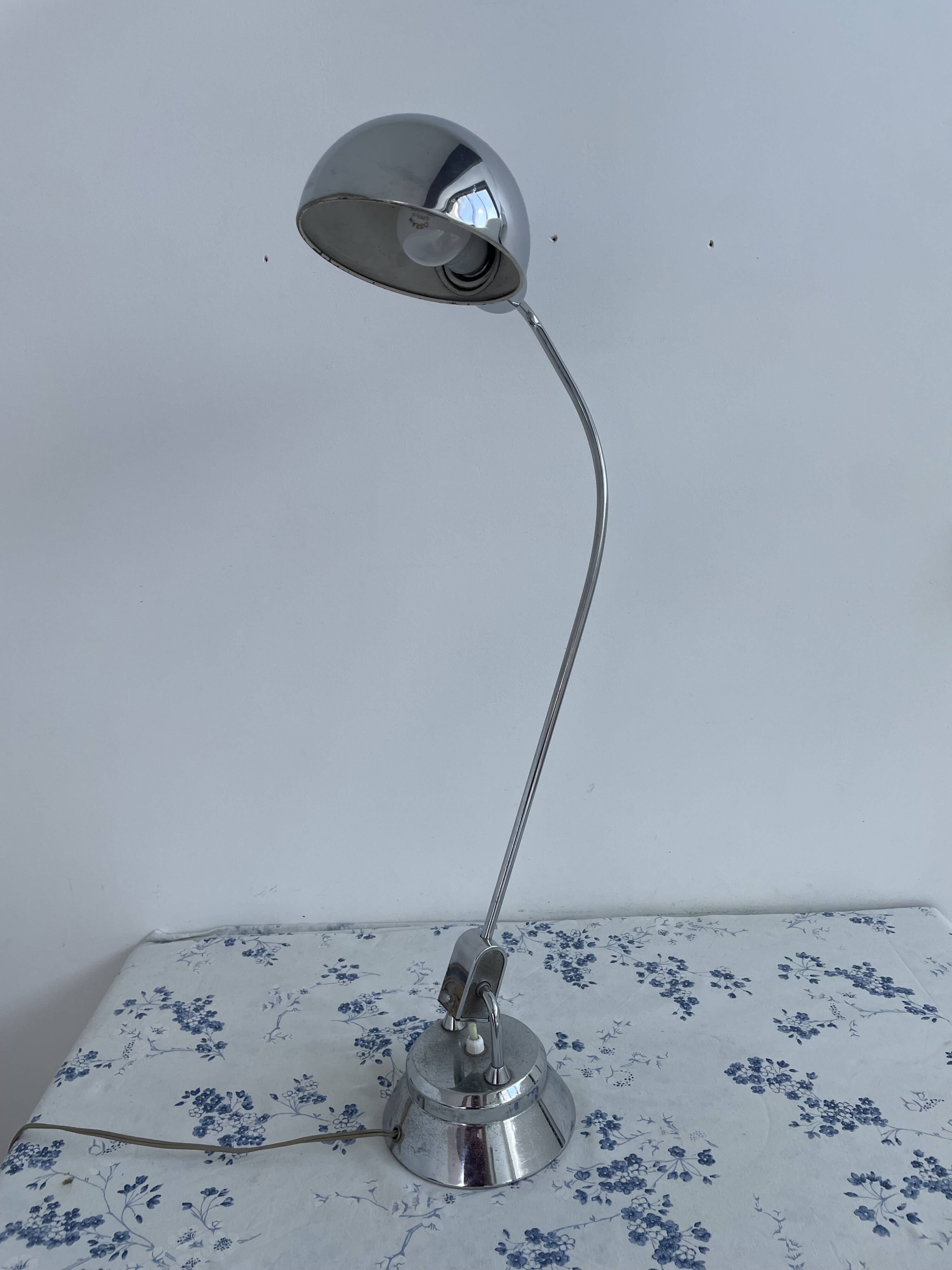 JUMO 605, large Typewriter Lamp, Charlotte Perriand – 1950s