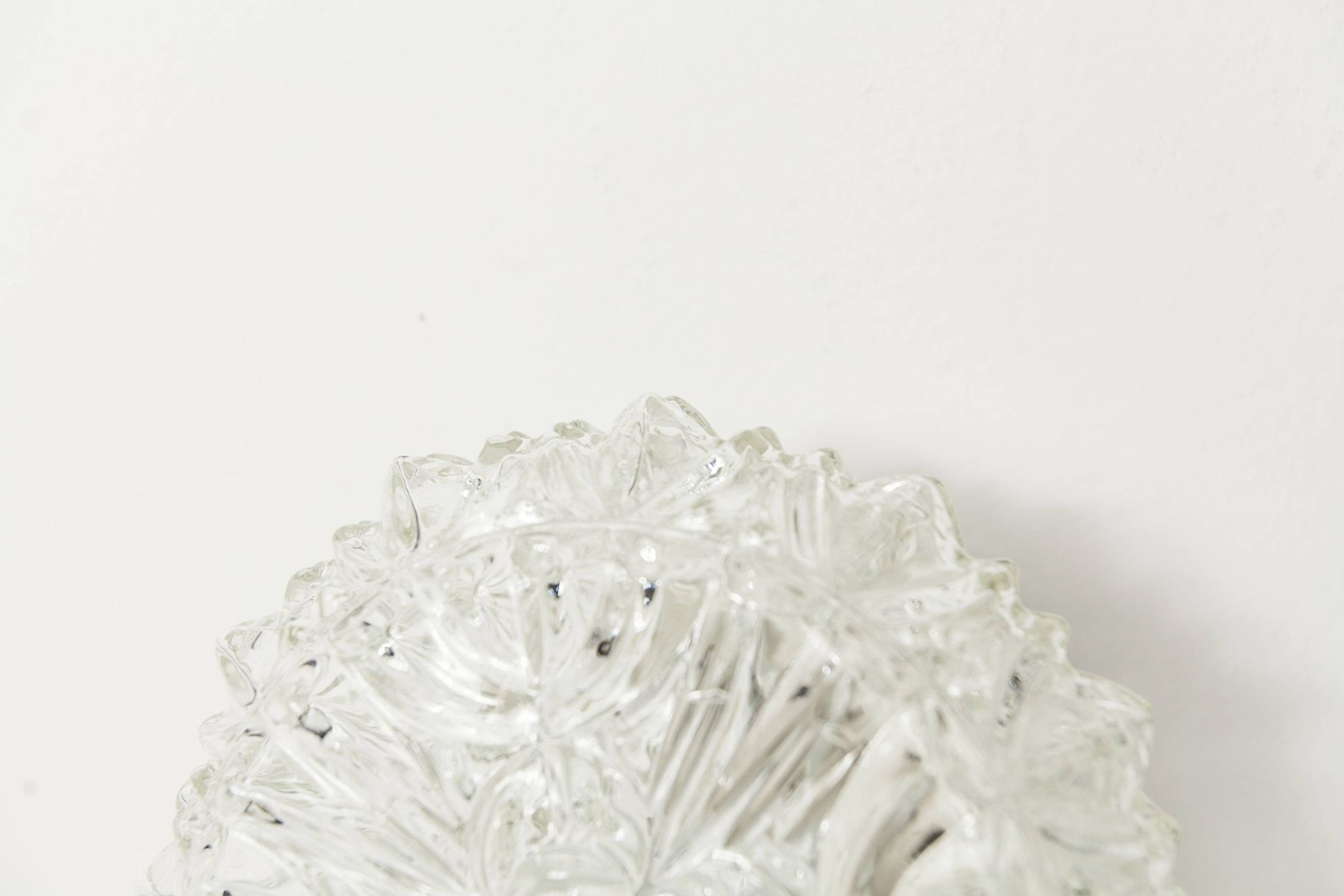 1960s floral round ceiling light