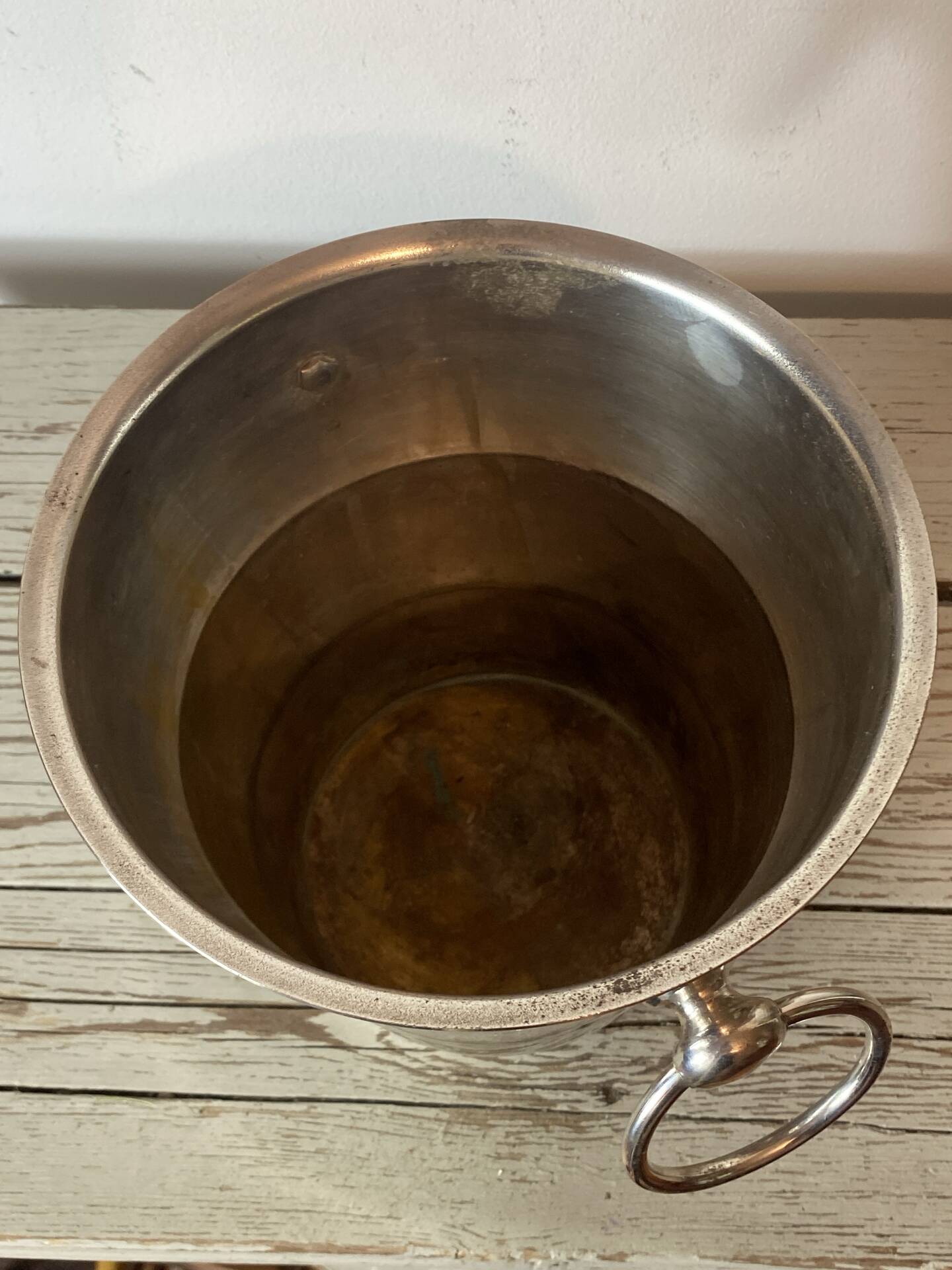 Silver-plated champagne bucket