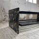 80s Italian marble and glass coffee table