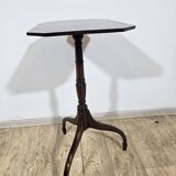 Antique Mahogany Side Table Octagonal Tripod Classic, 19th century