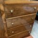 Vintage asymmetrical wardrobe