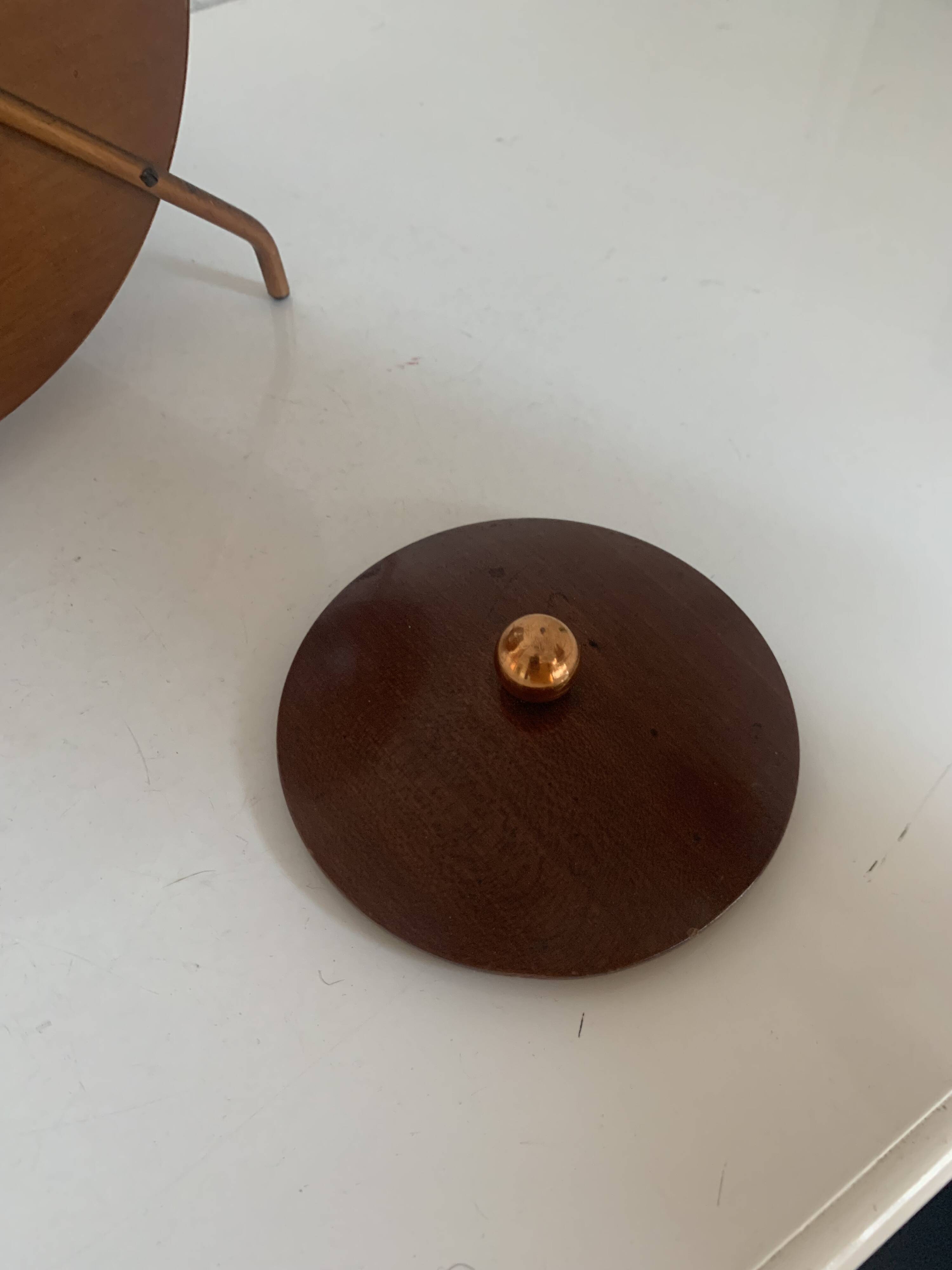 Vintage 1960s tobacco jar, snuffbox, barrel-shaped pipe/wine pot - 25 x 14 cm