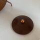 Vintage 1960s tobacco jar, snuffbox, barrel-shaped pipe/wine pot - 25 x 14 cm