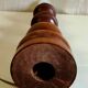 Table lamp base made of solid turned wood - mid 20th century