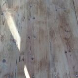 Farmhouse table with flap