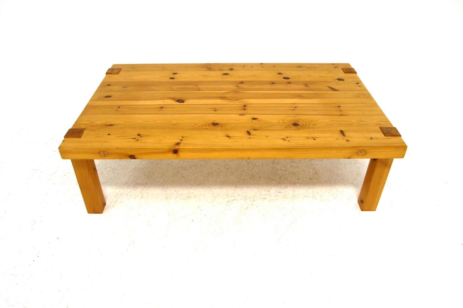 Pine coffee table, Sweden, 1970