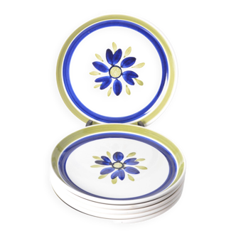 Assiettes plates Sarreguemines "Karine"