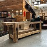 Very large workbench from the early 20th century.