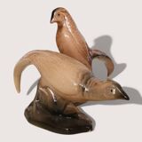 Pair of ceramic pheasants