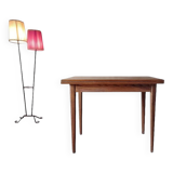 Vintage oak portfolio table 1960