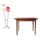 Vintage oak portfolio table 1960