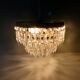 Lustre à pampilles et laiton des années 60-70