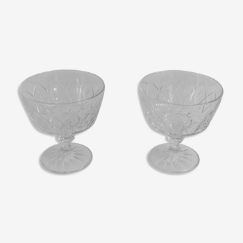 Coupes de champagne cristal