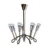 Hanging chandelier, italy 1950