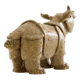 Valérie Courtet sculpture rhinocéros en grès émaillé circa 2010