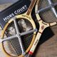 Set of 2 vintage wooden tennis rackets