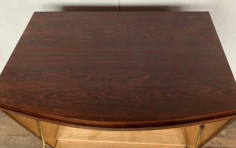 Bureau secrétaire art déco en palissandre