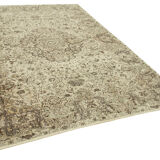 Handmade Decorative Oriental Beige Rug 203 cm x 310 cm