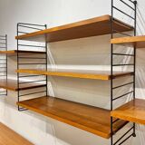 String wall shelves by Nisse Strinning, 1960's