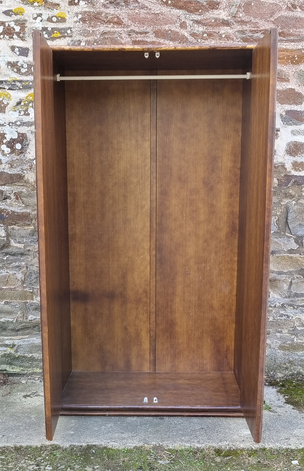 Penderie vintage, bambou et rotin, Dal Vera, années 60