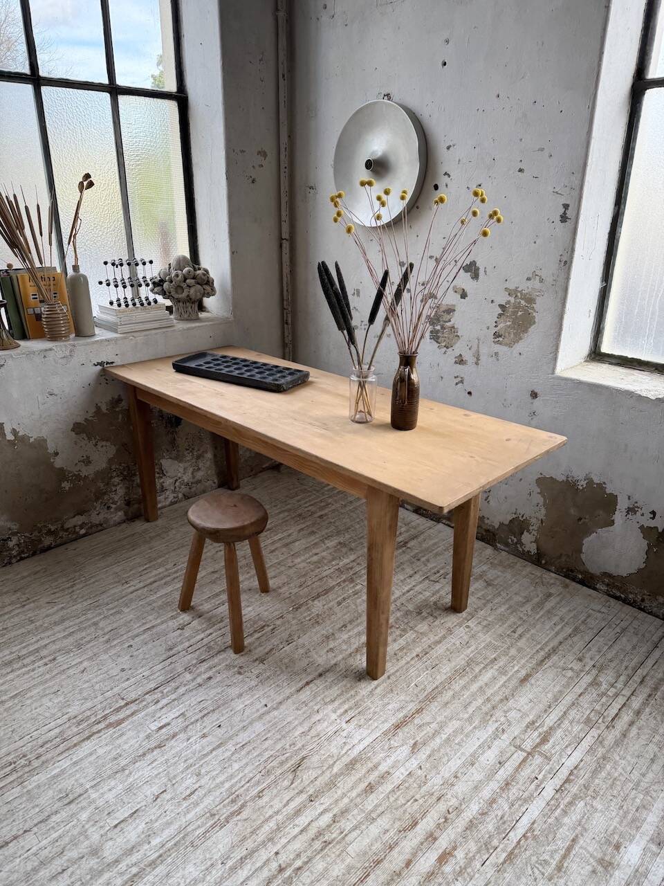 Pine farmhouse table 180cm