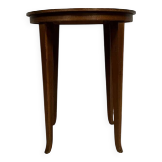 Italian Sorentino-style marquetry pedestal table circa 1900
