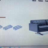 Kennedee sofa by Jean Marie Massaud