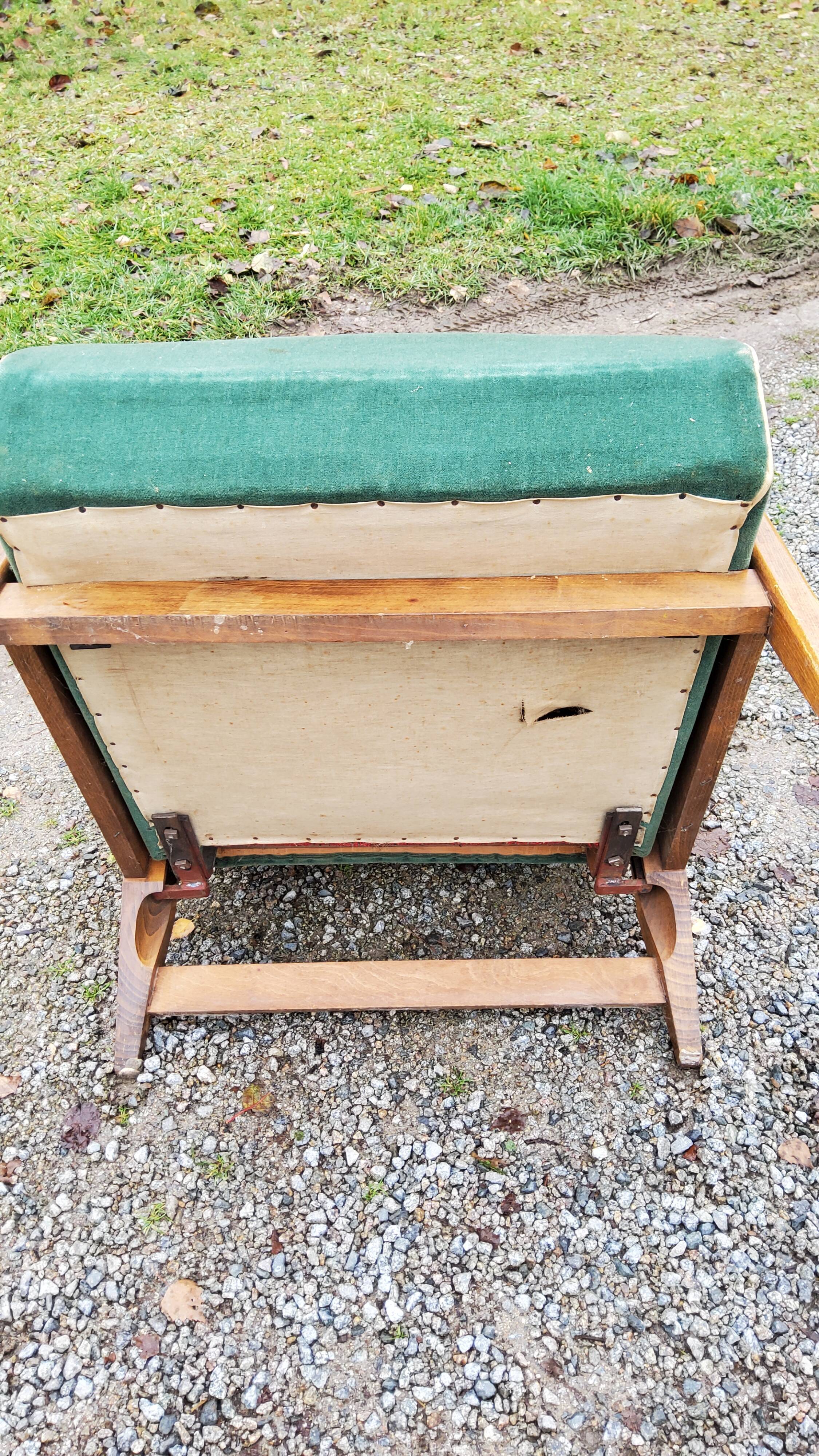 Paire de fauteuils des années 50 GMC pieds compas