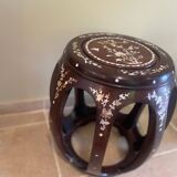 Pearl inlay stool