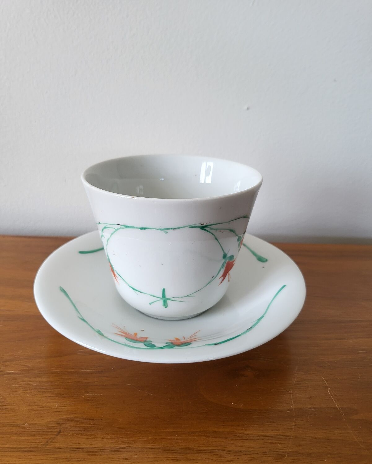 Breakfast Chocolate Cup in Parisian Porcelain