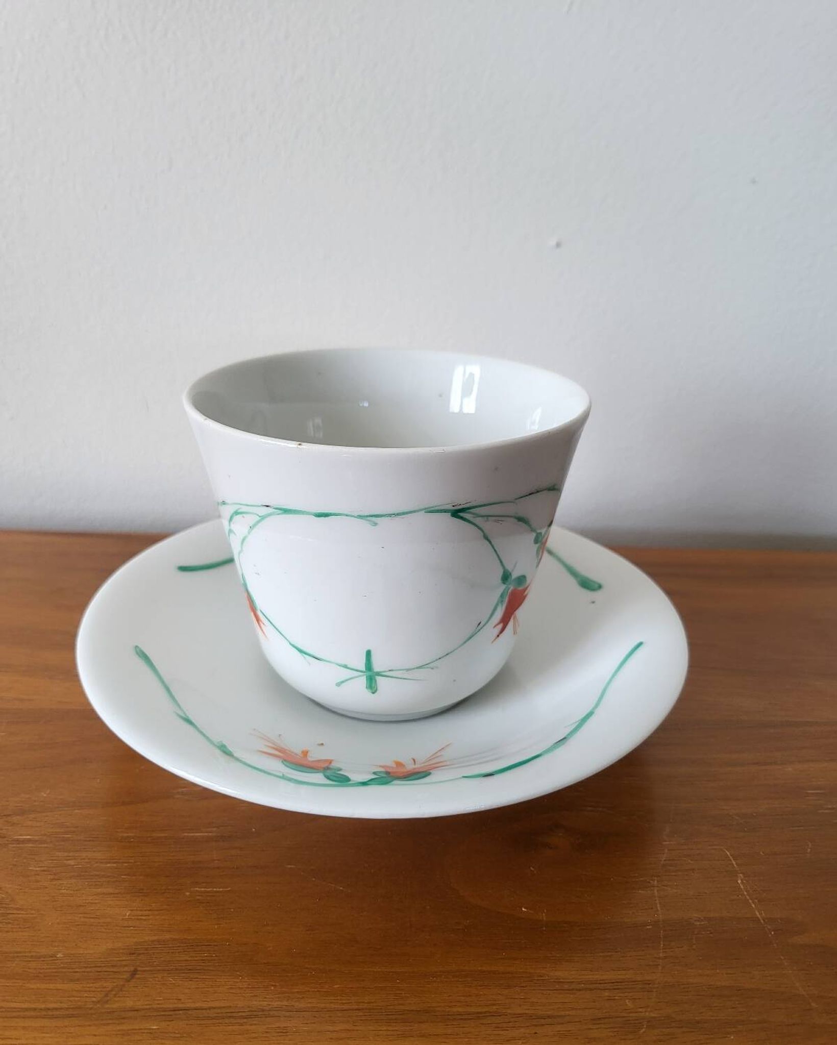Breakfast Chocolate Cup in Parisian Porcelain