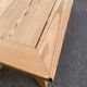 Renovated solid wood farmhouse dining table, 150cm