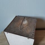 Bird cage, vintage rustic mouse cabinet curiosity