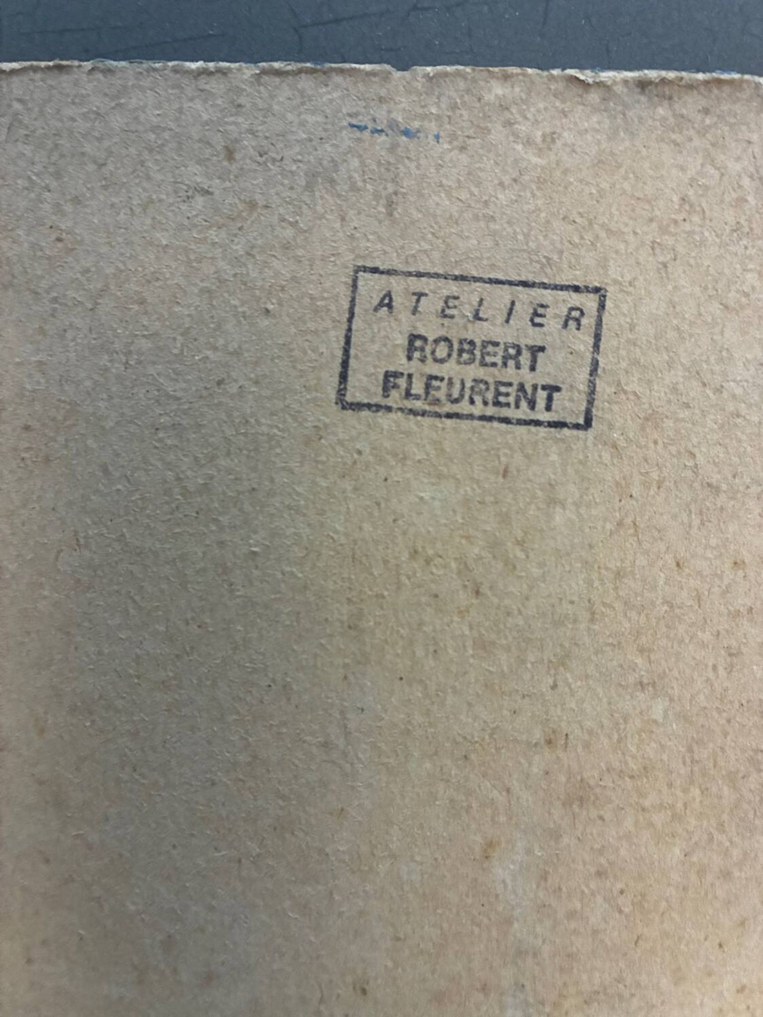 La montagne Sainte Victoire, Robert Fleurent, années 50