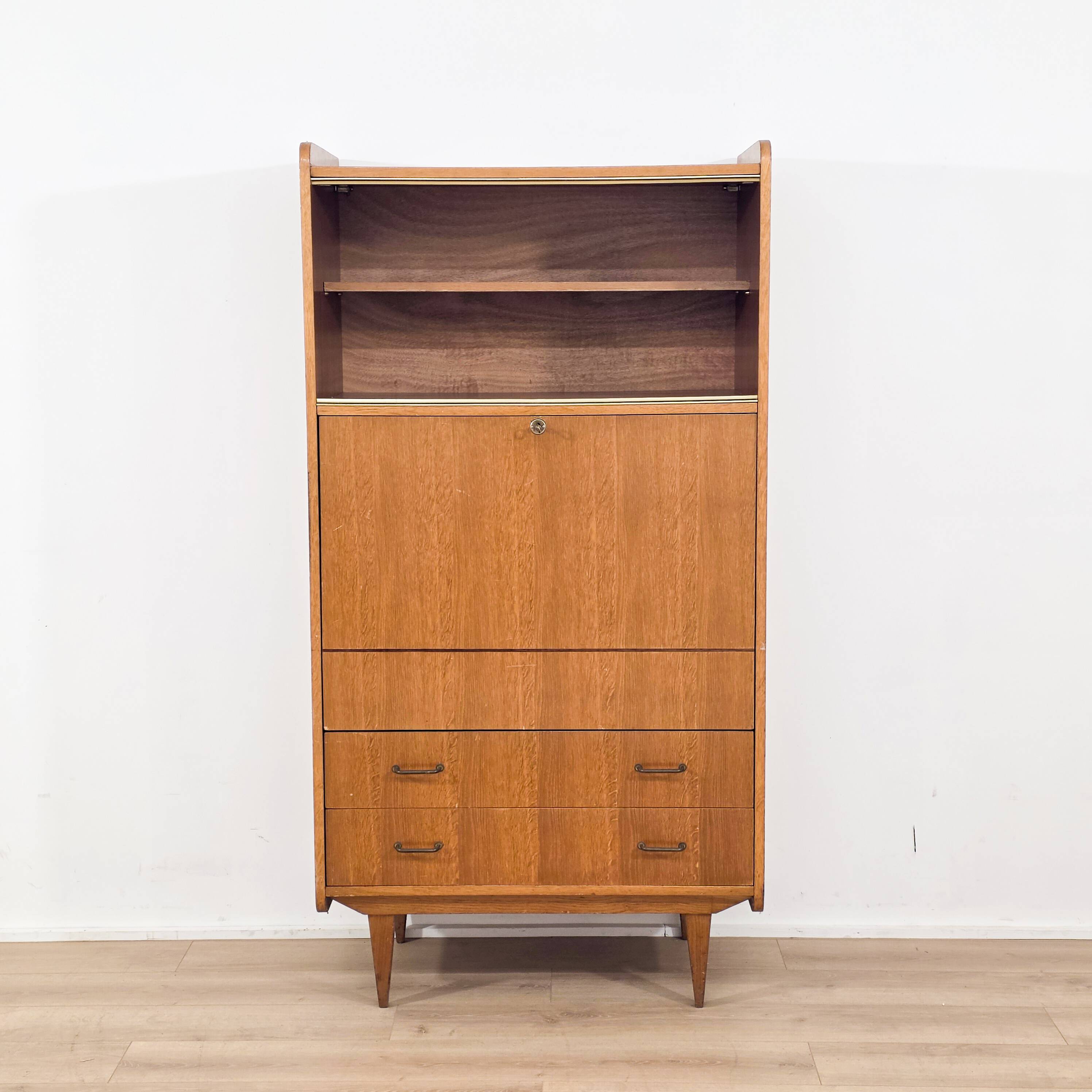 Scandinavian teak secretary – Nordic design, 1960s