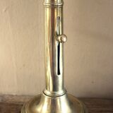 Brass candlestick push torch