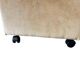 Vintage pouffe / footstool with storage space