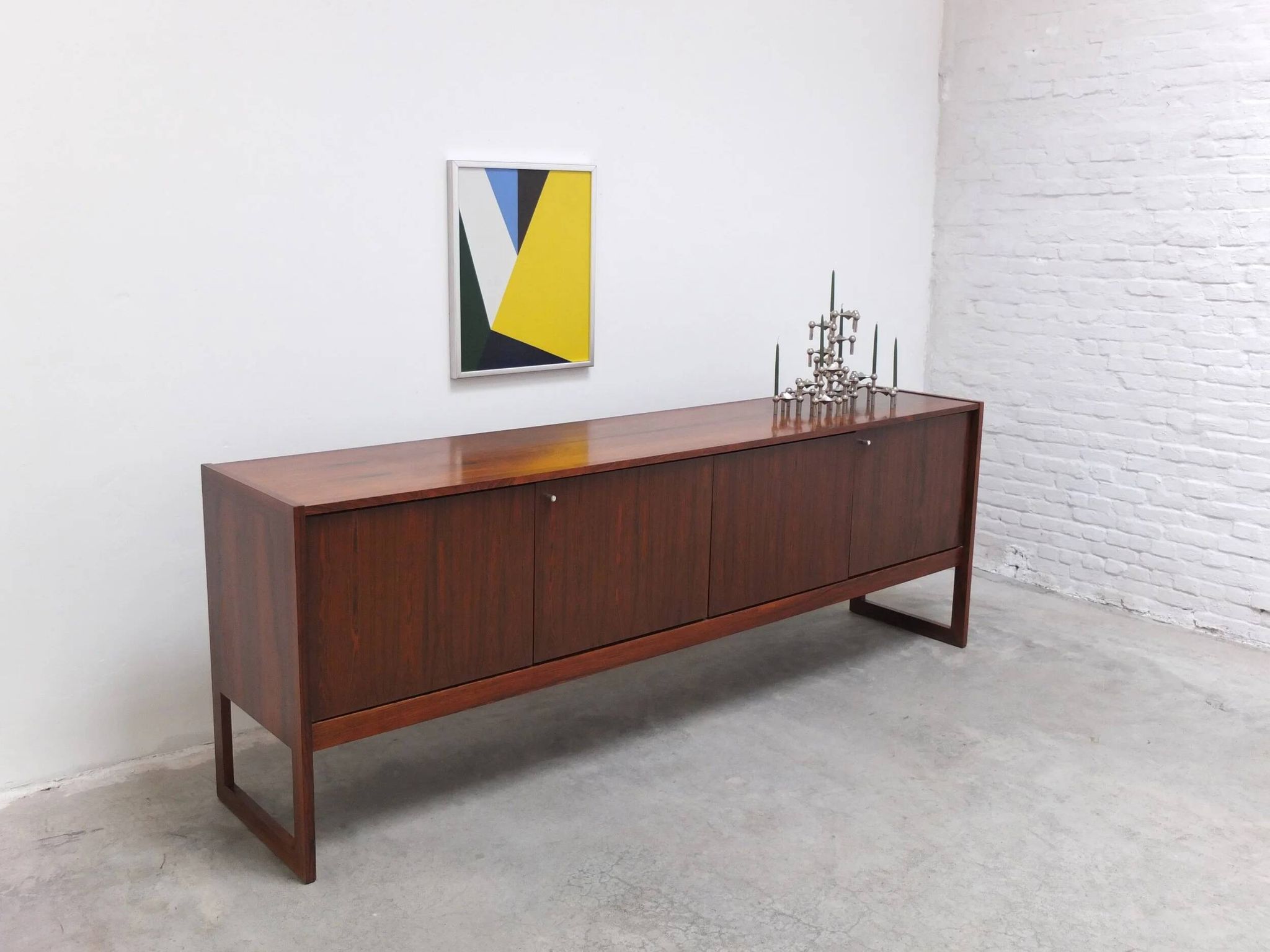 Exclusive 'Tecton' sideboard by Oswald Vermaercke for V-Form, 1965
