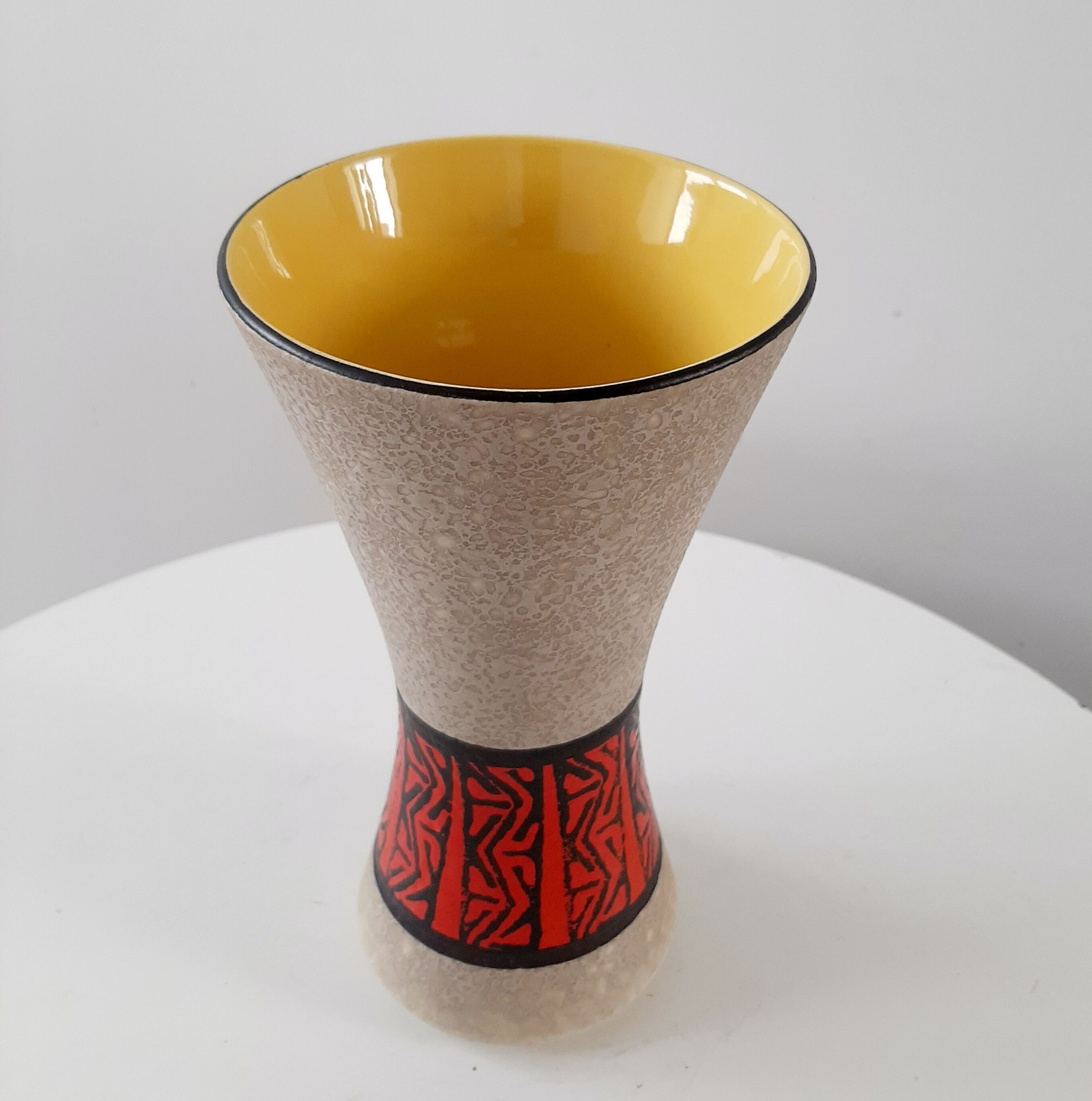 Vintage vase West germany 60s