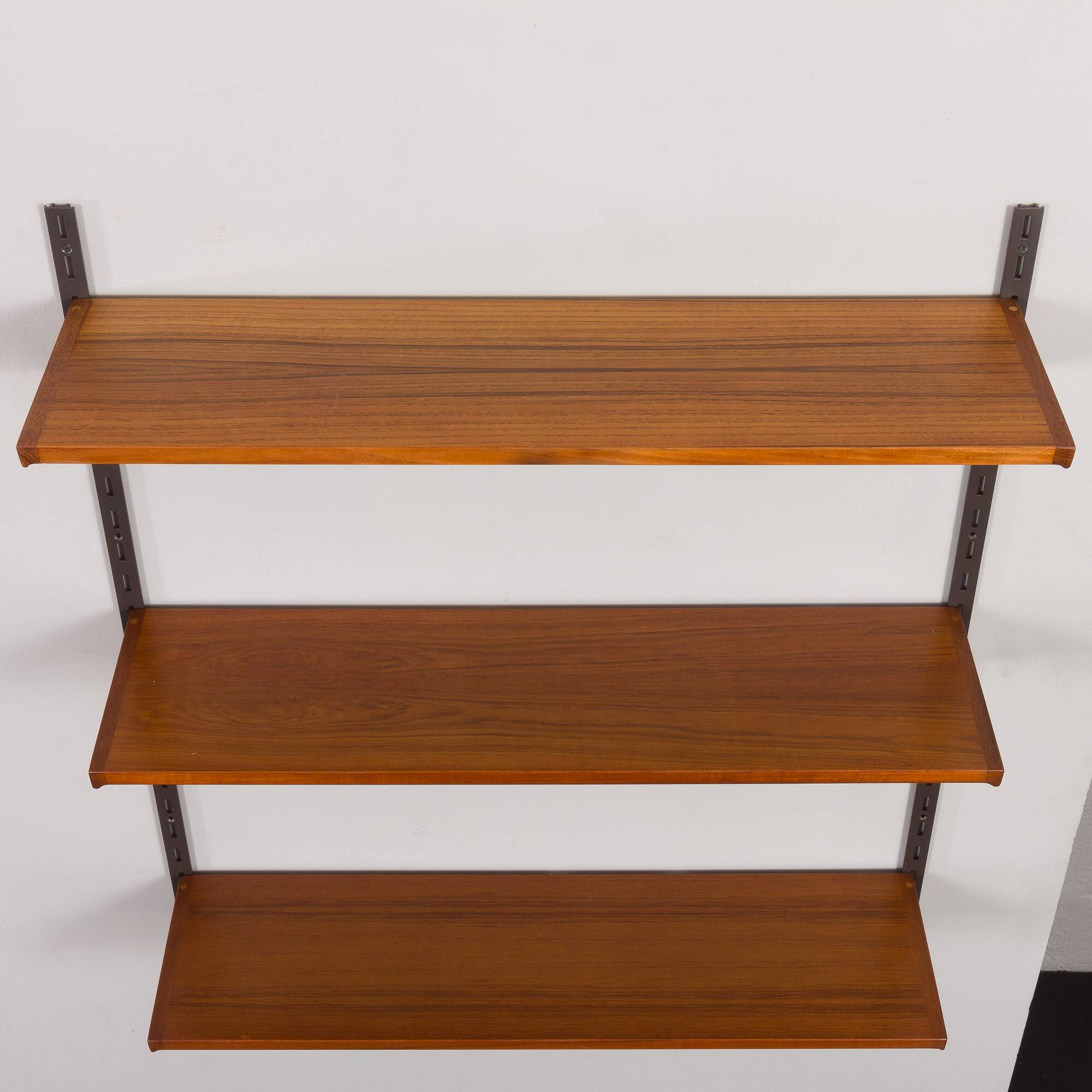 Kai Kristiansen set of 3 teak shelves for FM Mobler, Denmark 1960s