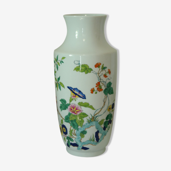 Vase balustre art déco porcelaine de limoges a.lanternier