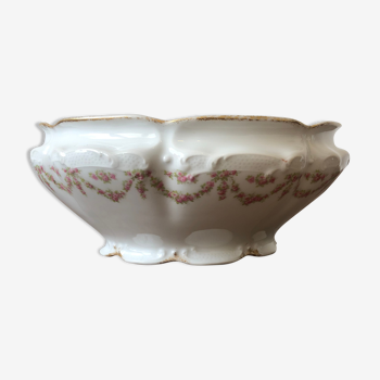 Oval salad bowl, A. Lantern