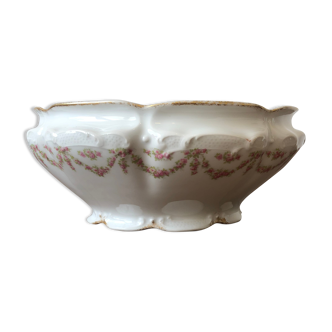 Oval salad bowl, A. Lantern