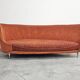 Postmodern three-seater sofa Newtone by Massimo Iosa Ghini for Moroso 1989